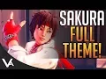 SFV - Sakura Full Theme Song For Street Fighter 5 Arcade Edition! Extended OST