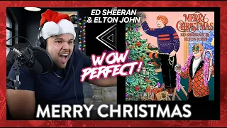 first time reaction ed sheeran u0026 elton john merry christmas wow dereck reacts