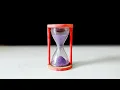how to make a sand clock make Hourglass with Plastic Bottle