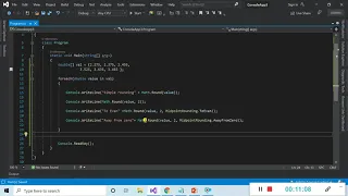 Part 1 Introduction to Round method in C