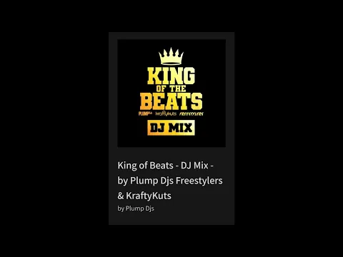 Download MP3 Dope A King of Beats - DJ Mix - by Plump Djs Freestylers \u0026 KraftyKuts