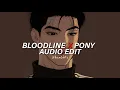 Download Lagu Bloodline x Pony - Ariana Grande, Ginuwine [Edit Audio]