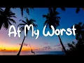 At My Worst - Pink Sweat$ (Lyrics) || Charlie Puth , Jeremy Zucker... (MixLyrics)