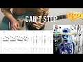 Download Lagu Red Hot Chili Peppers - Can't Stop (guitar cover with tabs \u0026 chords)