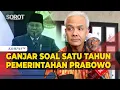Lagu Kata Ganjar Pranowo Soal Satu Tahun Pemerintahan Prabowo-Gibran: PR Paling Besar Janji Politik