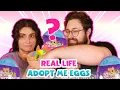 My FIANCE opened REAL LIFE ADOPT ME EGGS