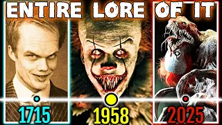 Entire Life & Lore Of IT (Pennywise) Monster - Explored - What's Its True Form? Where It Come From?