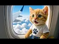 Download Lagu ✈️ Gingy Cat’s First Flight: Airport Adventures with Mom and Dad 🐱🧳