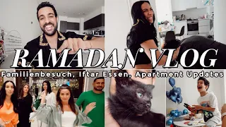 RAMADAN VLOG: Fasting, Family Visit IFTAR, Apartment Updates | Sami Slimani