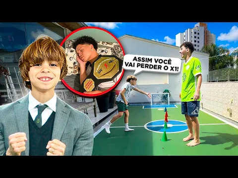 ELE VAI SER MEU TREINADOR NO X1 CONTRA O ISAAC XAVIER!!