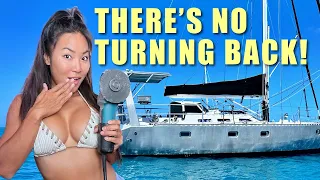 CUTTING IT ALL DOWN! Transforming our Custom Built Aluminum Sailboat – Ep 230