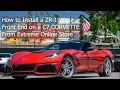 How to install the Corvette C7 ZR1 Front Bumper Conversion Kit from Extreme Online Store