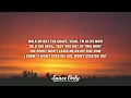Forrest Frank, JVKE - NEVER GET USED TO THIS (Lyrics)