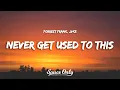 Download Lagu Forrest Frank, JVKE - NEVER GET USED TO THIS (Lyrics)