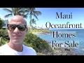 Maui Oceanfront Homes for Sale - Napili Hawaii Real Estate