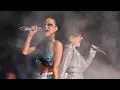 Download Lagu Tina Arena joins Katy Perry on stage at the AFL Grand Final.