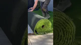 Artificial Grass Installation Part 1 From Tuda Grass Manchester
