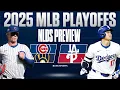 2025 NLDS Cubs vs Brewers Dodgers vs Phillies Predictions Picks to Win MLB Playoffs