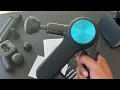 Theragun Pro Massager Device - How to Use Unboxing and Setup