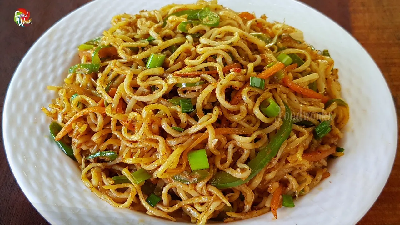 Chinese style maggi   Instant noodles recipe   Vegetable masala maggi   Ramen noodles   Foodworks  