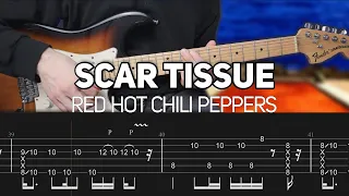 Download Red Hot Chili Peppers - Scar Tissue (Guitar lesson with TAB) MP3