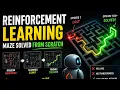 Teaching an AI to Solve a Maze From Scratch No LLM Just PyTorch