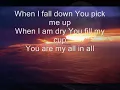 You are My All in All