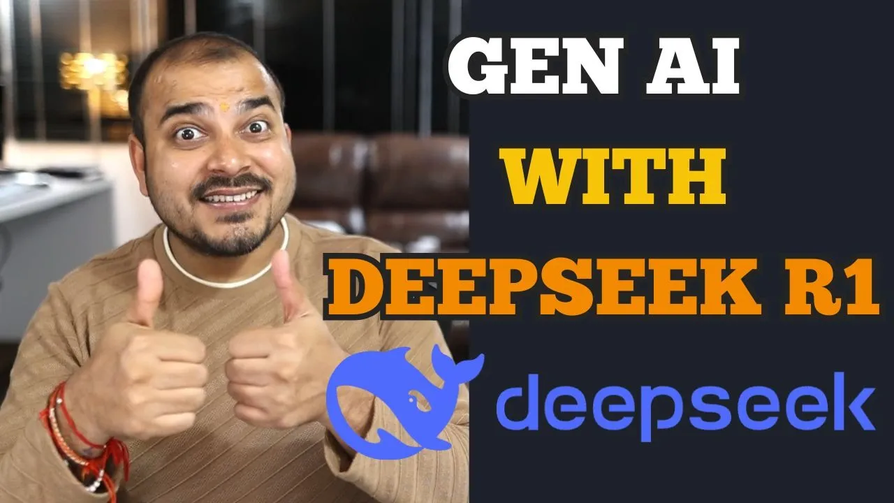 End To End Gen AI App Using DeepSeek-R1 With Langchain And Ollama- Its Super Fast