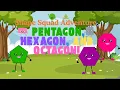 Toddler Learning Shapes Shape Squad Adventure Meet the Pentagon Hexagon and Octagon