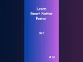 Master JavaScript Set in React Native Unique Data Simplified