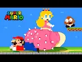Princess Peach BUTT Super Sized vs the Mushroom Kingdom Game Animation