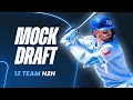 Fantasy Baseball Mock Draft Expert Picks for 12-Team H2H Leagues 2026