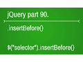 jquery insert before function - part 90