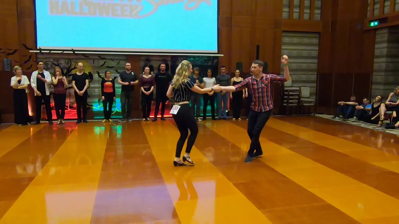 Andrey Kopylov & Vanessa Slaski - Advanced Jack&Jill - Warsaw Halloween Swing 2019
