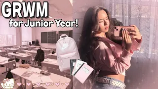 GRWM FOR JUNIOR YEAR (help) 🥲||Olivia Loren the makeup princess 