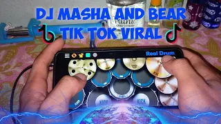 Download DJ MASHA AND BEAR TIK TOK VIRAL||REAL DRUM COVER INDONESIA|| MP3