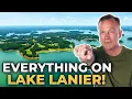 LAKE LANIER GEORGIA A Lake Lanier GA Map Tour Real Estate Guide North Georgia USA Living