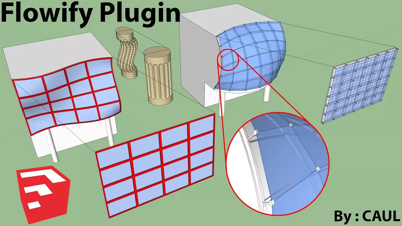 How To Use Flowify Plugin | Sketchup