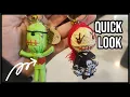 Voodoo 3-Inch Mr Franken Keychain and Goth Girl Keychain
