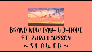 Download Brand New Day - (BTS) J-hope, V Ft. Zara Larsson - Slowed MP3