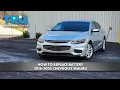 How to Replace Battery 2016-2025 Chevrolet Malibu