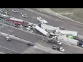 NTSB releases factual report on February 2021 133-car fatal pileup crash on I-35W in Fort Worth