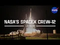 Lagu NASA's SpaceX Crew-12 Launch