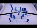 Laparoscopy basic training - JAPANESE OBSTACLE TRACK RUBBER BANDS