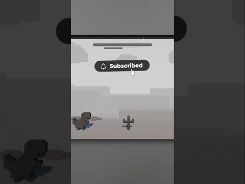 عملت لعبة الديناصور ... لكن انت الصبار 🤣💀 #تطوير_العاب #gamedev #يونيتي #devlog #gaming #shorts