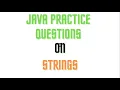 Most Asked Java Interview Questions on Strings Java Practice Programs