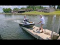 EZ Dock Loading