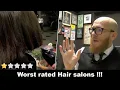 Hairdresser Reacts to the LOWEST RATED Hair Salons Can They Be Saved