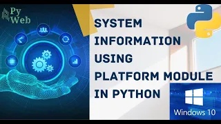 System information using python Platform module