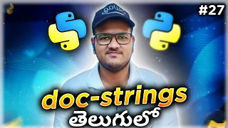 Python doc-strings in Telugu Srk Codes